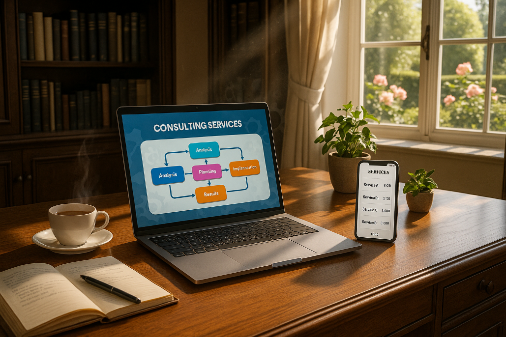 Consultants can, Productise their services, Efficiency reigns