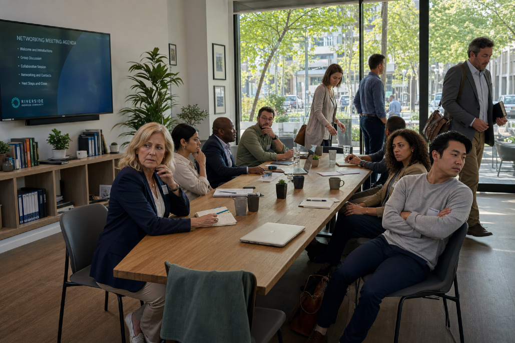 Network groups can often flounder due to a lack of clear goals and communication among members